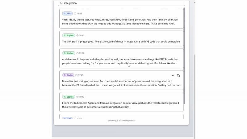 Every Word, Crystal Clear demo